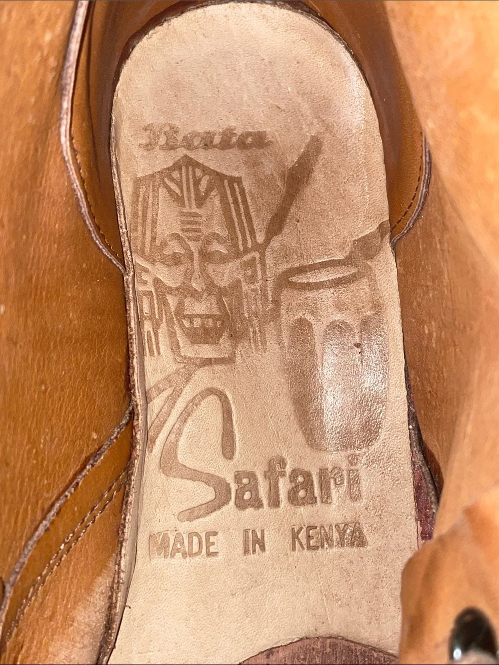 Bata Safari Kenya Suede Chukka Boots Brown Handmade Men's Size 8